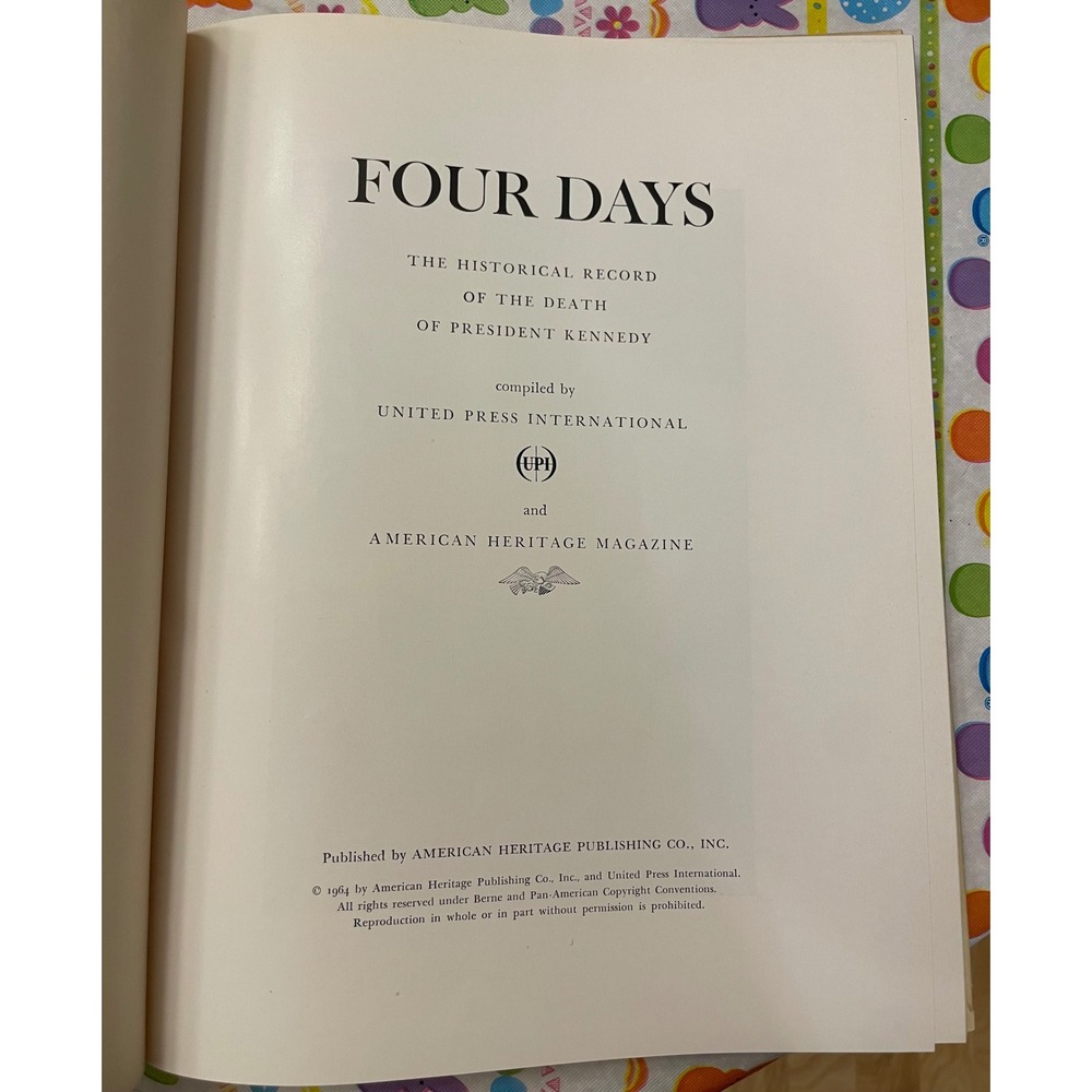 1964 Four Days JFK Death Historical Record Book Milwaukee Sentinel Edition - Picture 4 of 16
